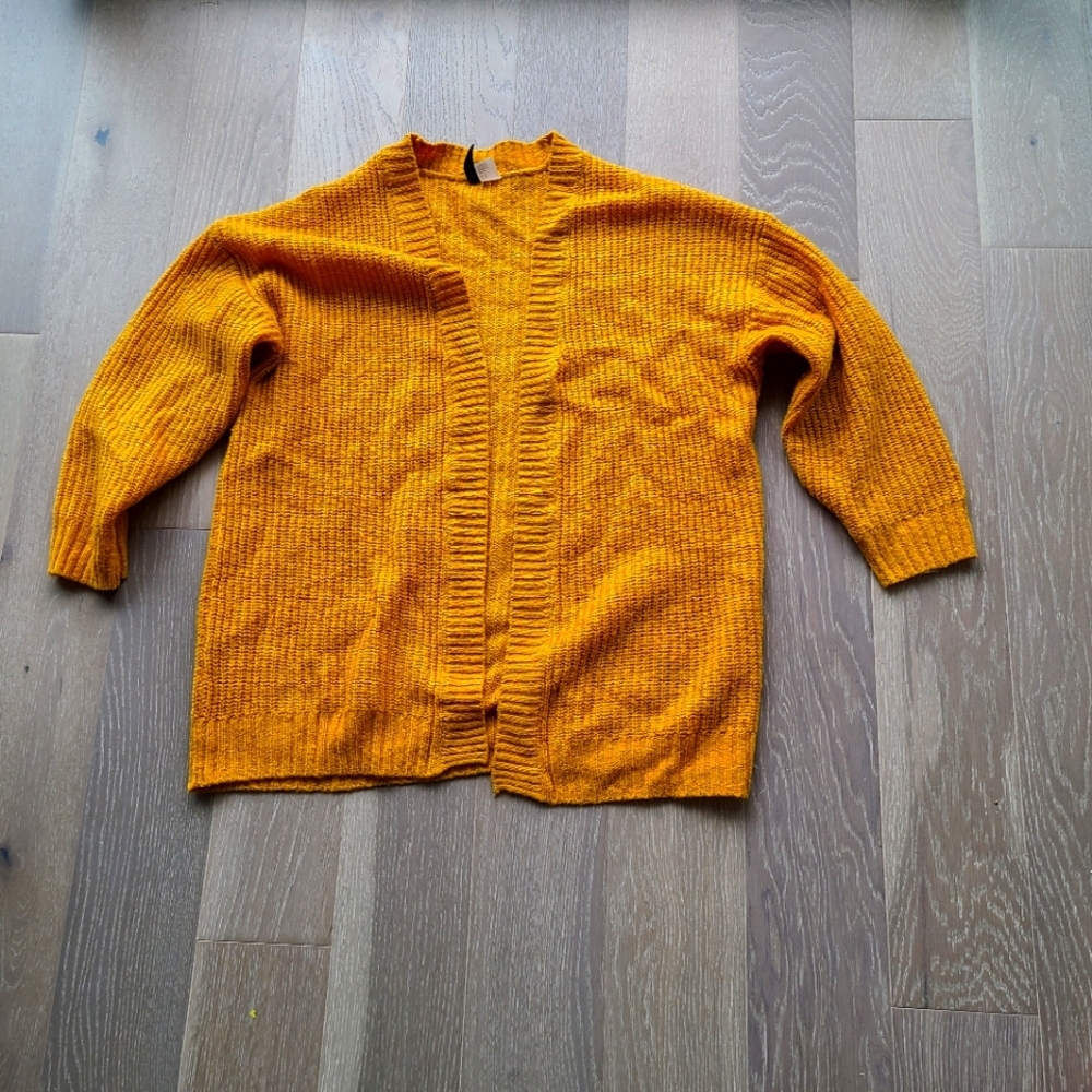 Cozy Sunflower Cardigan